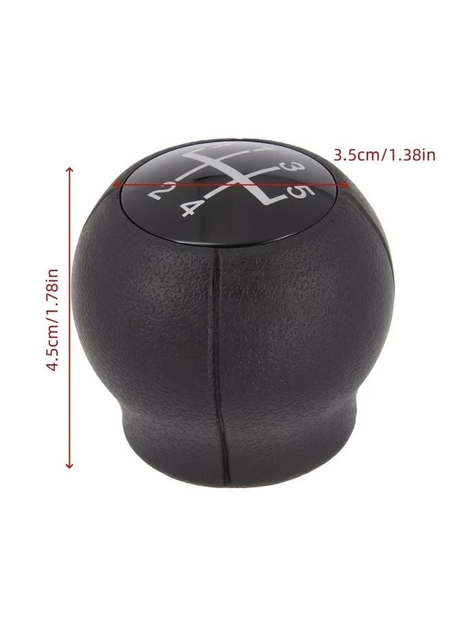 Opel Manual 5 Speed Transmission Gear Shift Knob Interior Accessory 1pc - Image 3